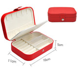 Double-Layer Jewelry Storage Box Necklace Stand
