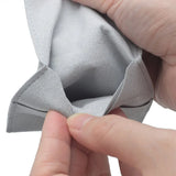 Double Layer Microfiber Flannel Interlayer Bag Jewelry Bag
