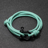 Double Layer Milan Rope Wrap Bracelet for Men