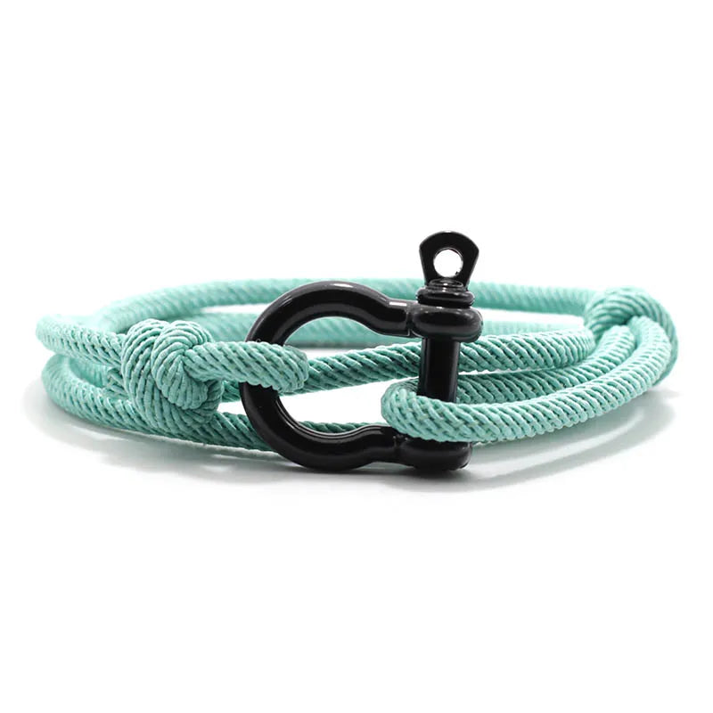 Double Layer Milan Rope Wrap Bracelet for Men