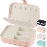 Double Layer Portable Jewelry Box Jewelry Organizer Display Travel Jewelry Boxes