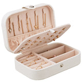 Double Layer Portable Jewelry Box Jewelry Organizer Display Travel Jewelry Boxes