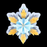 Snowflake Silicone Casting Molds for DIY Resin Pendant Making