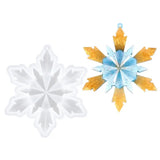 Snowflake Silicone Casting Molds for DIY Resin Pendant Making