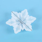 Snowflake Silicone Casting Molds for DIY Resin Pendant Making