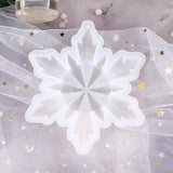 Snowflake Silicone Casting Molds for DIY Resin Pendant Making