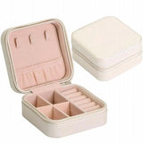 Double-Layer Velvet Jewelry Box High Capacity