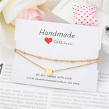 Heart Charm Anklet Silver Stainless Steel Foot Ankle Bracelet