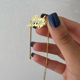 Double Name Bracelet, Personalized Dainty Bracelet