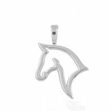 Hollow Horse Pendant Luck Horse Head Animal Charms