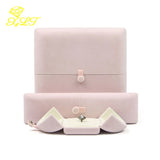 Open Button Jewelry Box for Rings and Pendants