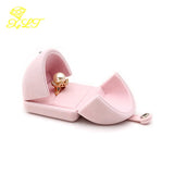 Open Button Jewelry Box for Rings and Pendants