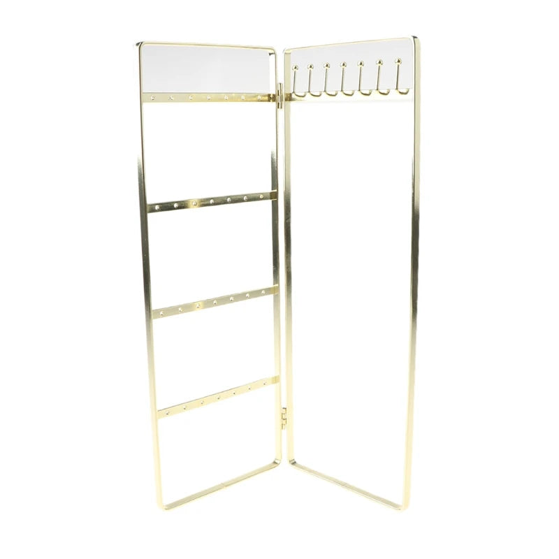 Double Panel Earrings Stand Jewelry Organizer