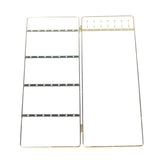 Double Panel Earrings Stand Jewelry Organizer
