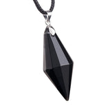 Faceted Amethyst Pendant for Jewelry Making