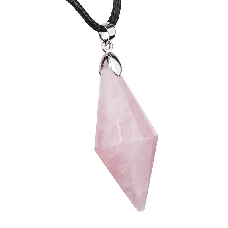 Faceted Amethyst Pendant for Jewelry Making
