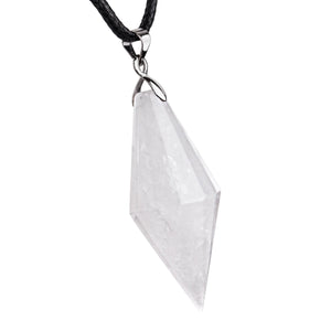 Faceted Amethyst Pendant for Jewelry Making
