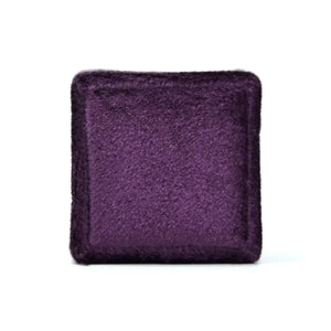 Double Ring Display Holder with Detachable Lid Ring Box