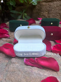 Double Rings Box Velvet Trinket Box Jewelry Organizer Ring Box Jewelry Box