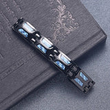 Double Row Punk Magnetic Bracelet Men's Jewelry Health Bracelet
