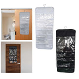 Double Sided Jewelry Hanging Organizer 49 Pockets, 17x40inch