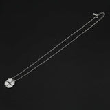 6MM Heart Bezel Setting Breast Milk Resin Necklace 16''+2''