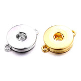 18MM Ginger Snap Button Base Charms for DIY Jewelry