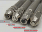 Round Hexagon Pins for Jewelry Tool