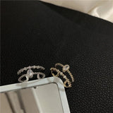 Gold-Plated Zircon Double Opening Ring Set