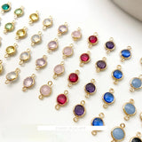 Crystal Glass Pendant Earrings - DIY Jewelry Accessories