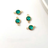 Crystal Glass Pendant Earrings - DIY Jewelry Accessories
