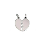 Double Heart Pendant Necklace for Women