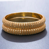 Double Layer Bangles Dubai Bangles for Women Girls Bangles Bracelets
