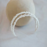 Double-layer Greek Hairband Vine Women Headpiece Bride Wedding Headdress
