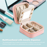 Double-layer Mini Stud Earrings Jewelry Box