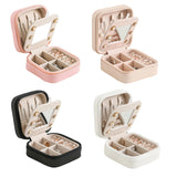 Double-layer Mini Stud Earrings Jewelry Box