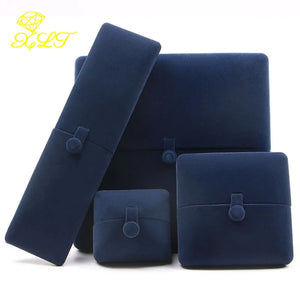 Double-opening Buckle Jewelry Box for Rings and Necklaces