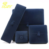 Double-opening Buckle Jewelry Box for Rings and Necklaces
