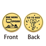 Double-sided Decision Coin Personalised Funny Gift for Couples Boyfriend