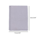 Double-sided Velvet Rubbing Silver Cloth Jewelry Bag