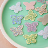 Double-sided Resin Butterfly Pendant Earrings DIY Materials