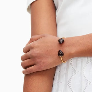 Strawberry Open Cuff Bangles for Women - Cottagecore Jewelry