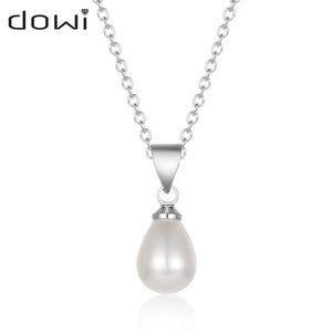 Dowi Shell Beads Clavicle Chain Necklace for Women