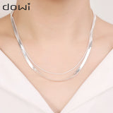 Dowi Punk Toggle Clasp Circle Necklaces for Women