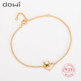 Dowi 925 Silver Fox Bracelet Little Animal Jewelry Party Gift