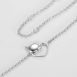 Dowi 925 Silver Fox Bracelet Little Animal Jewelry Party Gift