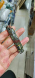 Dragon Bloodstone Beads Bracelet Natural Gemstone Jewelry Bangle
