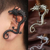 Dragon Ear Clip Vintage Punk Jewelry Earrings for Women and Men