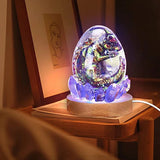 Dragon Egg Epoxy Resin Casting Mold for DIY Lamp Home Decor