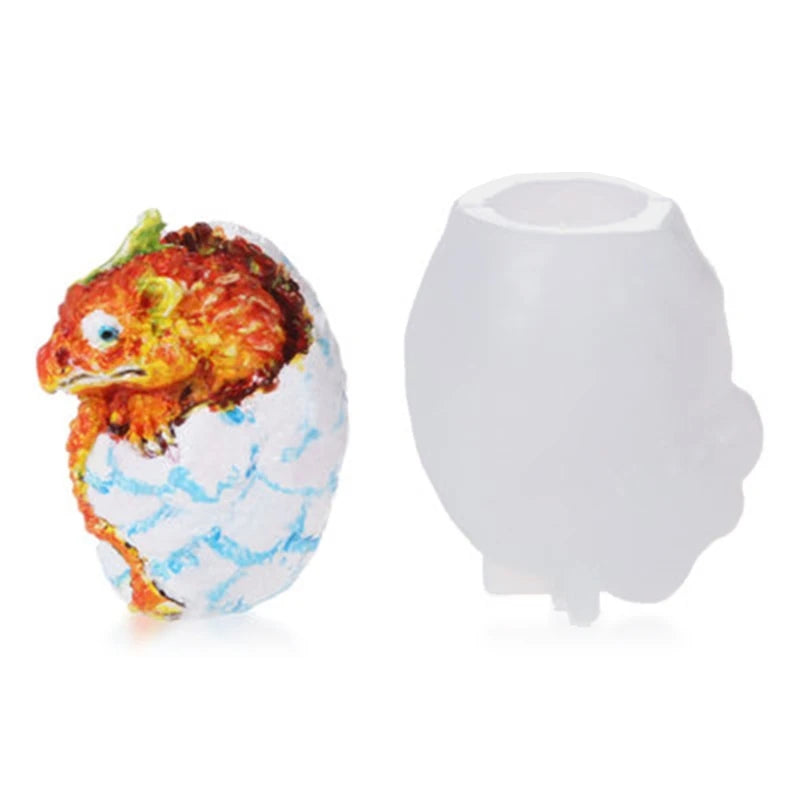Dragon Egg Resin Mold Pendant Silicone DIY Crafts Tools